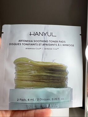 HANYUL Artemisia Soothing Toner Pads SAMPLE